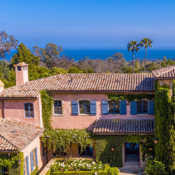 La villa du prince Harry, duc de Sussex et Meghan Markle, duchesse de Sussex dans le quartier de Montecito à Los Angeles, le 13 août 2020.
