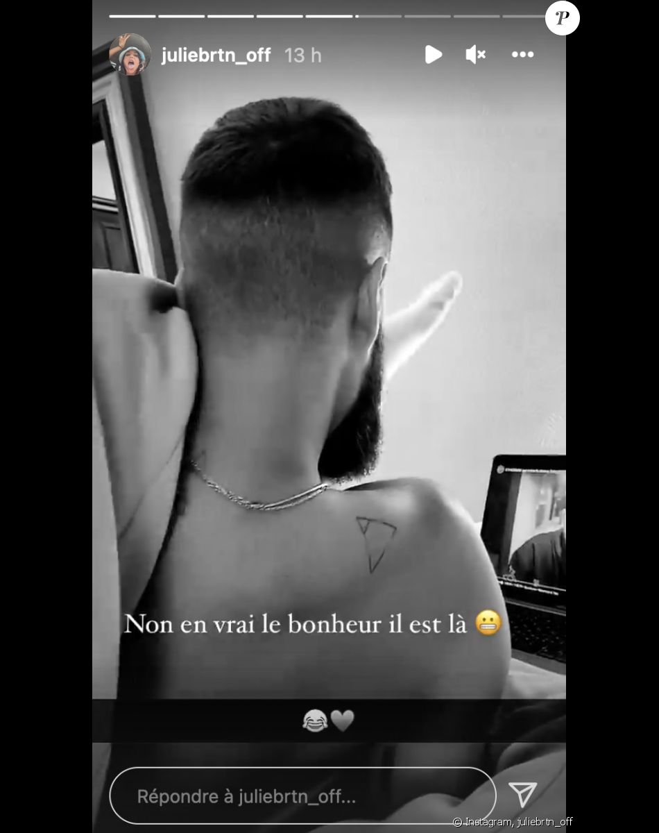 Julie Bertin et Benoît Paire se retrouvent après quelques jours séparés - Instagram