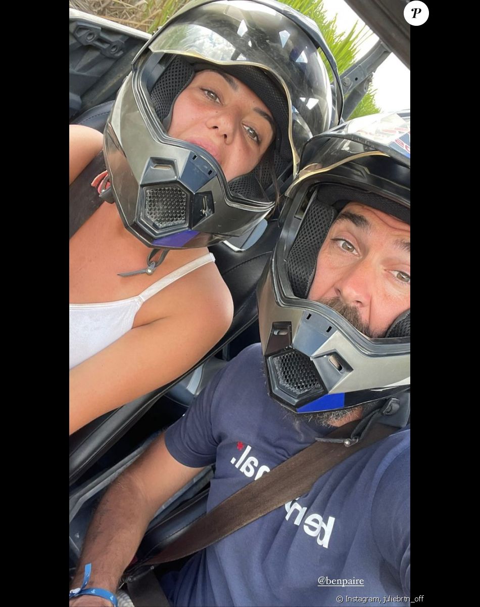 Benoit Paire et sa compagne en story Instagram.