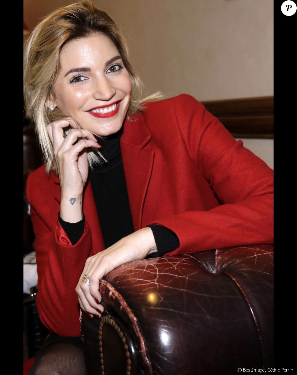 Exclusif - Rendez-vous avec Nadège Lacroix à Paris le 5 novembre 2019. © Cédric Perrin/Bestimage