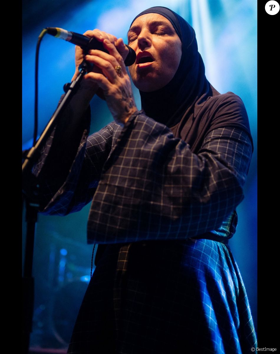 Sinéad O'Connor en concert au Shepherd Empire à Londres le 16 décembre 2019.