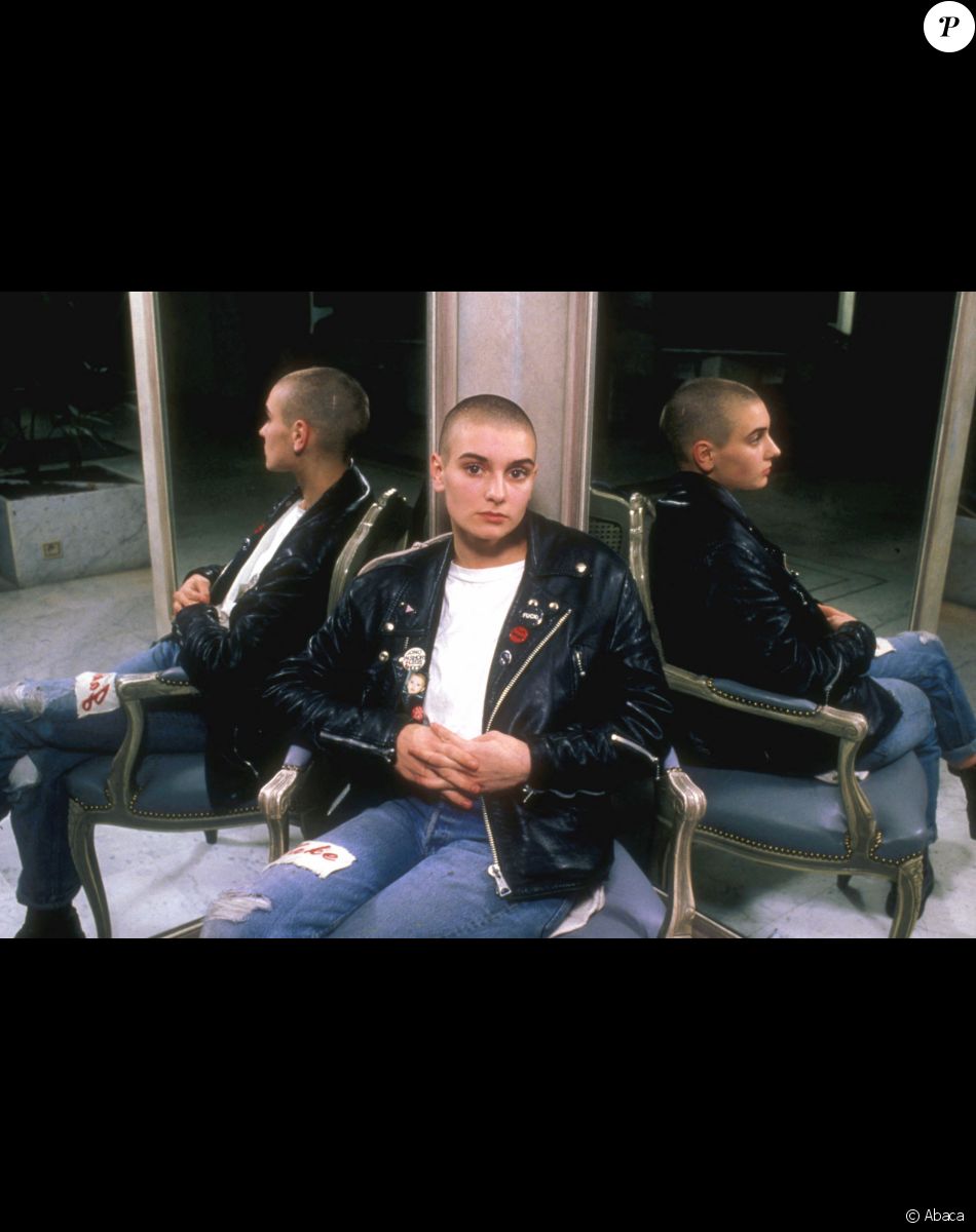 Sinéad O'Connor en 1990.