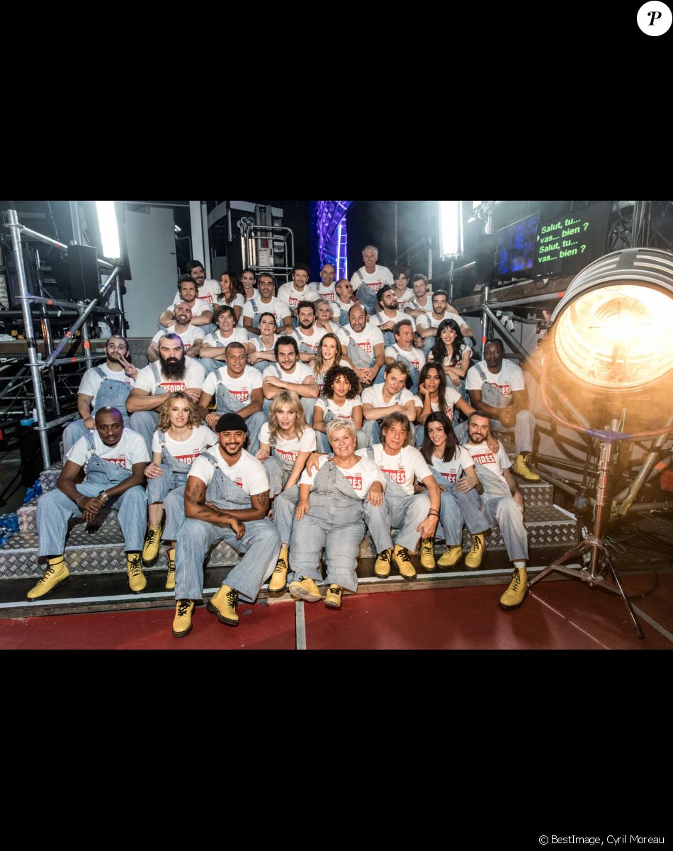 Exclusif - Studio du spectacle des Enfoirés à Bordeaux le 28 janvier 2019. © Cyril Moreau/Bestimage