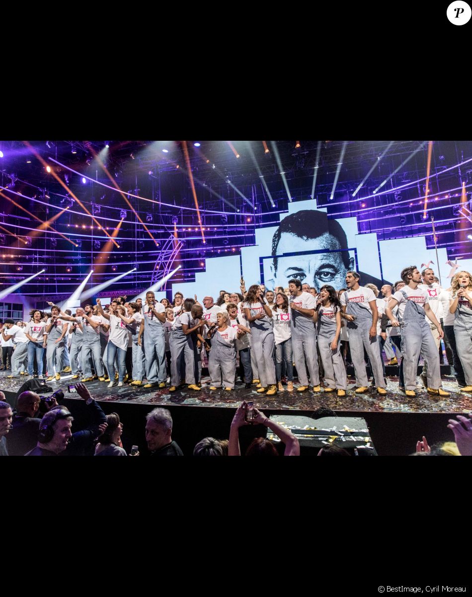 Exclusif - Spectacle des Enfoirés à Bordeaux le 28 janvier 2019. © Cyril Moreau/Bestimage