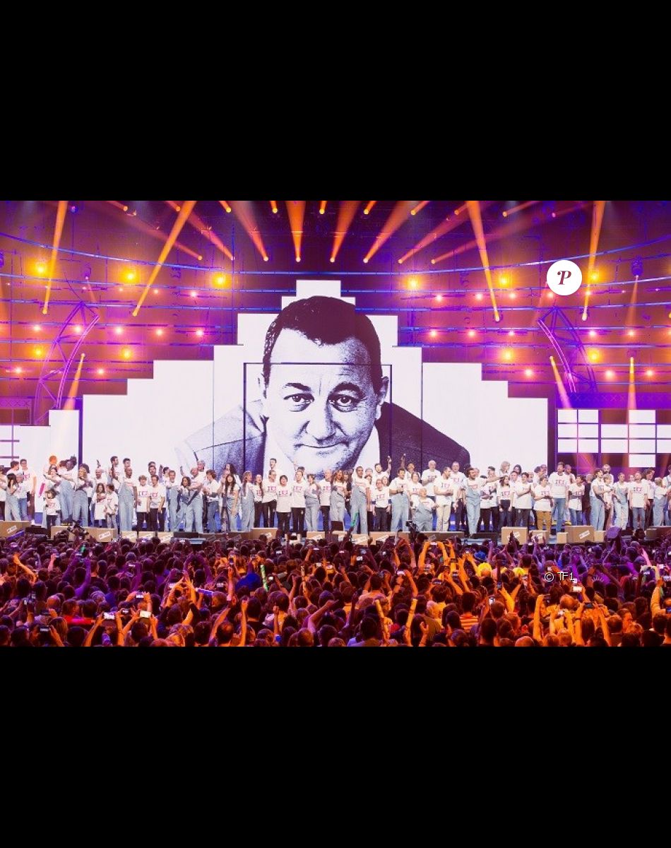 "Le Monde des Enfoirés", spectacle des Enfoirés pour les Restos du coeur, diffusé sur TF1.