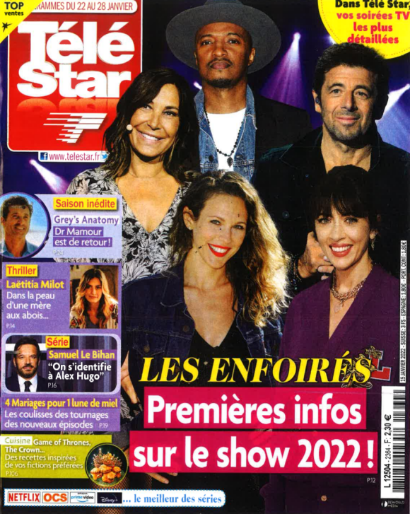 Nouvelle couverture du magazine Télé Star