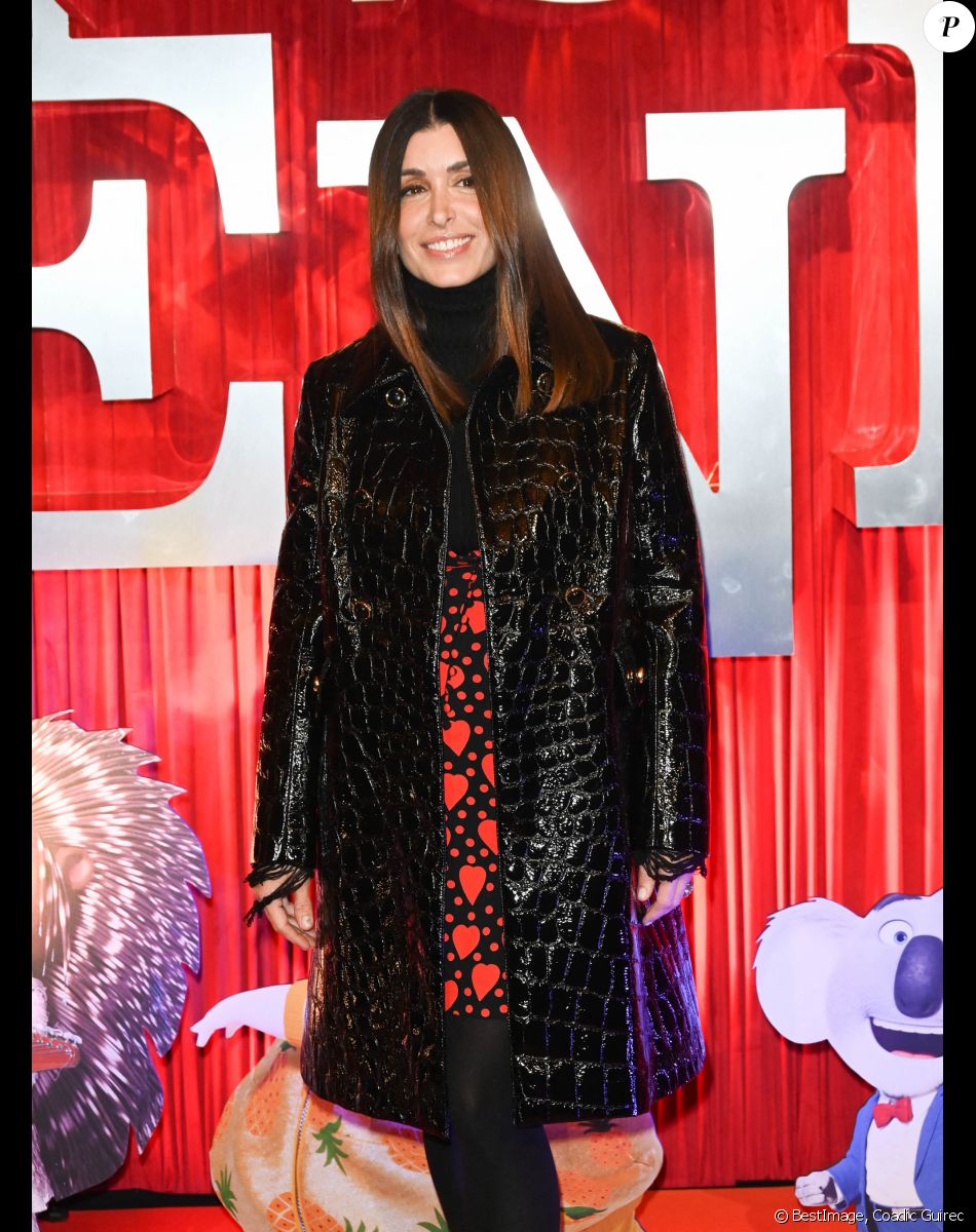 Jenifer Bartoli à l'avant-première du film d'animation "Tous en scène 2" au cinéma Le Grand Rex à Paris, France, le 26 novembre 2021. © Coadic Guirec/Bestimage