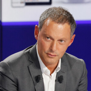 Marc-Olivier Fogiel (directeur général de BFMTV) - Conférence de presse de rentrée de BFMTV à l'Altice Campus à Paris, France. © Christophe Clovis/Bestimage