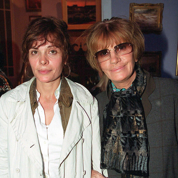 Marie Trintignant et sa mère Nadine - Archives