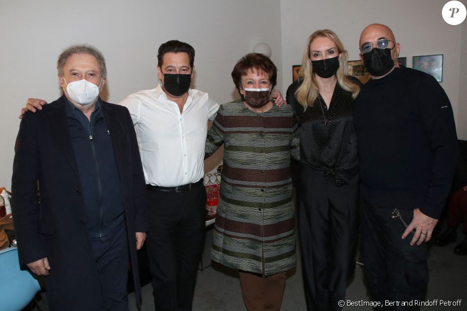 Exclusif Michel Drucker Laurent Gerra Roselyne Bachelot Christelle Bardet Et Pascal Obispo Dont C Est L Anniversaire Laurent Gerra Joue Son Spectacle S Purepeople