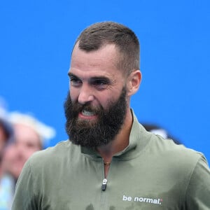 Benoît Paire face à Thiago Montero lors de l'Open d'Australie.