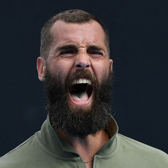 Benoît Paire face à Thiago Montero lors de l'Open d'Australie.