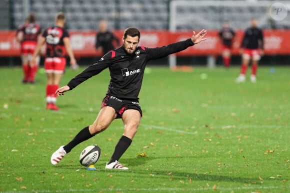 Jordan Michallet pendant un match entre Rouen et Agen au Stade Jean-Mermoz. Photo de Maxime Le Pihif/Icon Sport/ABACAPRESS.COM