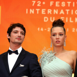 Niels Schneider, Adèle Exarchopoulos, Gaspard Ulliel - Montée des marches du film "Sibyl" lors du 72ème Festival International du Film de Cannes. Le 24 mai 2019 © Jacovides-Moreau / Bestimage 