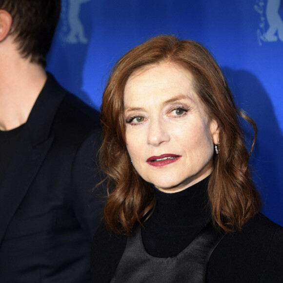 Julia Roy, Gaspard Ulliel et Isabelle Huppert - Photocall du film "Eva" lors du 68ème festival du film de Berlin, La Berlinale, le 17 février 2018. © Future-Image via Zuma Press / Bestimage 