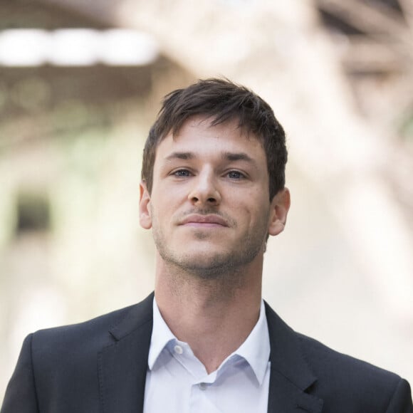 Gaspard Ulliel lors du photocall au défilé de mode Haute-Couture automne-hiver 2017/2018 "Chanel" au Grand Palais à Paris, le 4 juillet 2017 © Olivier Borde/Bestimage 