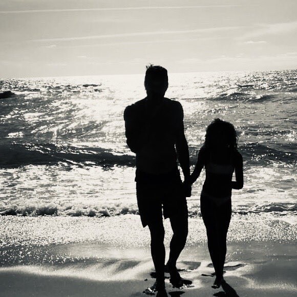 Samuel Le Bihan et sa fille Angia sur Instagram