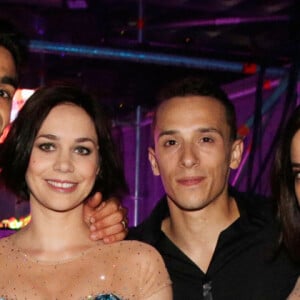 Christophe Licata, Nathalie Pechalat, Gregoire Lyonnet et Alizee. Jerome Domine/ABACAPRESS.COM