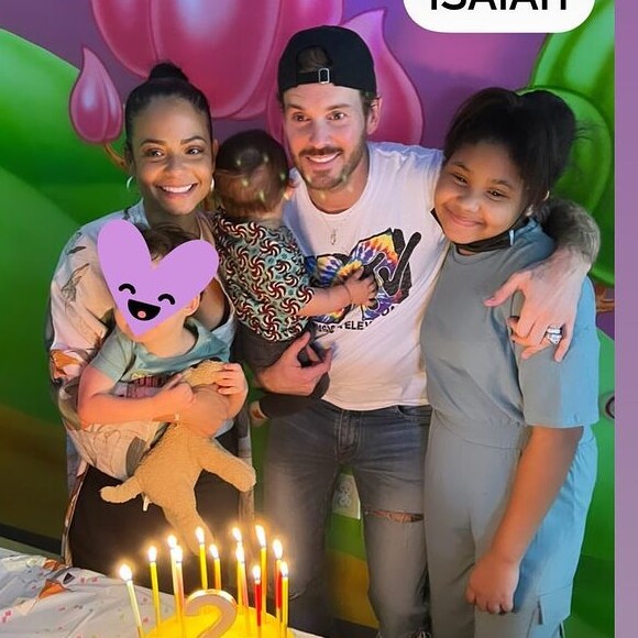 M.Pokora et Christina Milian fêtent les 2 ans de leur fils Isaiah. Instagram