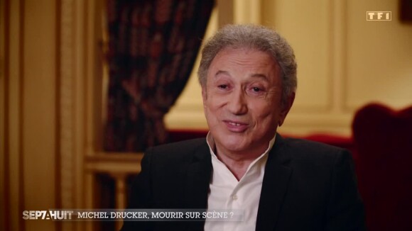 Michel Drucker se livre sur ses soucis de santé dans "Sept à Huit" sur TF1.