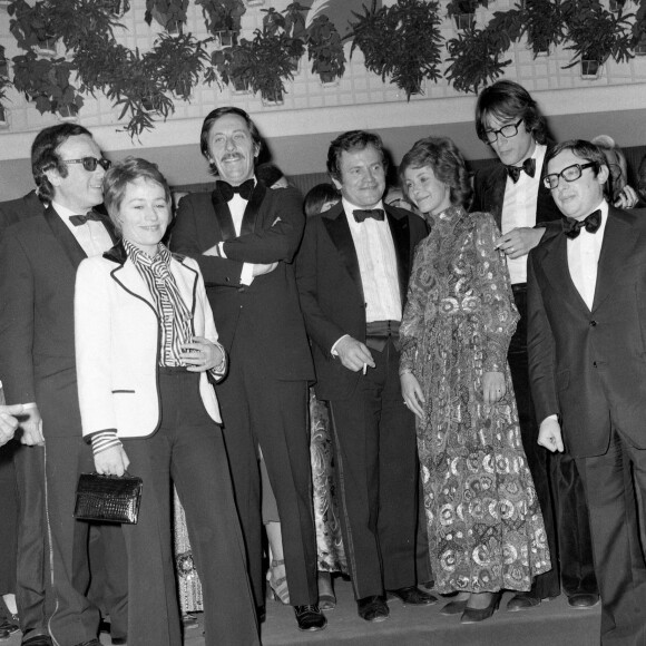 Presentation du film Les Feux De La Chandeleur avec Annie Girardot, Jean Rochefort, Serge Korber, Bernard Le Coq lors de la 25eme Edition Du Festival De Cannes En 1972. Photo by APS-Medias/ABACAPRESS.COM