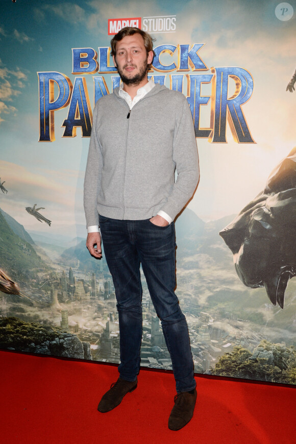 Amaury Leveaux - Projection du nouveau Marvel "Black Panther" au cinéma Grand Rex à Paris, France, le 7 février 2018. © Gorassini-Guirec/Bestimage