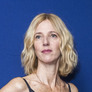 Sandrine Kiberlain au photocall du "Déjeuner des Nommés César 2019" au restaurant le Fouquet's à Paris, France, le 3 février 2019. © Olivier Borde/Bestimage 