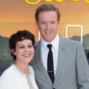 Helen McCrory et son mari Damian Lewis - Avant-première du film "Once Upon a Time in Hollywood" au Odeon Leicester Square à Londres