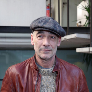 L'acteur Jean-Marc Barr fait la promotion du film documentaire "Jacques Mayol - L'homme dauphin" à Athènes, Grèce, le 30 janvier 2018.