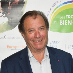 Daniel Russo (maître de cérémonie) lors de la 5ème édition des "Trophées du Bien-Etre" au théâtre de la Gaité-Montmartre à Paris, France, le 16 septembre 2019. © Coadic Guirec/Bestimage 
