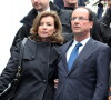 François Hollande et Valérie Trierweiler arrivant au rassemblement à Rennes du 4 avril 2012