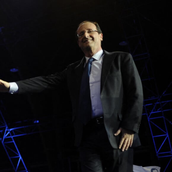 Ségolène Royal et François Holland - Grand rassemblement à Rennes le 4 avril 2012