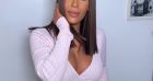 Amel Bent, enceinte de son troisième enfant, se fait bercer par ses filles Hana et Sofia. Story Instagram