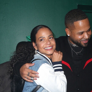 Christina Milian s'éclate à la soirée de lancement du single de son ami J.Ryan La Cour à Los Angeles, le 27 janvier 2022.