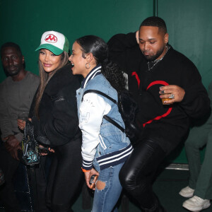 Christina Milian a assisté à la soirée de lancement du single de son ami J.Ryan La Cour à Los Angeles, le 27 janvier 2022.