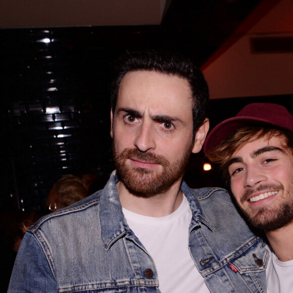 Camille Combal et Clément Rémiens ( vainqueur de la 9 ème édition de DALS en 2018) - After-party de la finale de l'émission "Danse avec les Stars" (DALS) au VIP ROOM à Paris le 23 Novembre 2019. © Rachid Bellak / Bestimage 