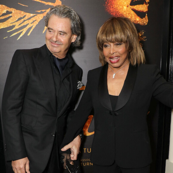 Tina Turner et Erwin Bach - Présentation à la presse de la comédie musicale "Tina: The Tina Turner Musical" au théâtre Aldwych à Londres, Royaume Uni