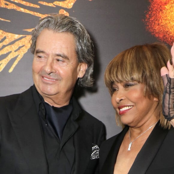 Tina Turner et Erwin Bach - Présentation à la presse de la comédie musicale "Tina: The Tina Turner Musical" au théâtre Aldwych à Londres, Royaume Uni, le 17 avril 2018. 