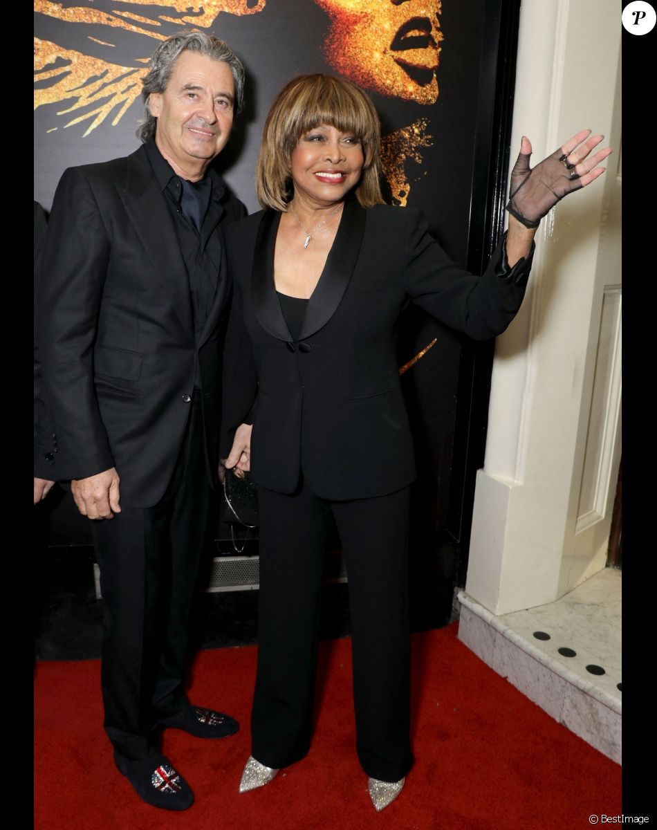 Info - Tina Turner fête ses 80 ans le 26 novembre - Tina Turner et Erwin Bach - Présentation à la presse de la comédie musicale "Tina: The Tina Turner Musical" au théâtre Aldwych à Londres, Royaume Uni, le 17 avril 2018.