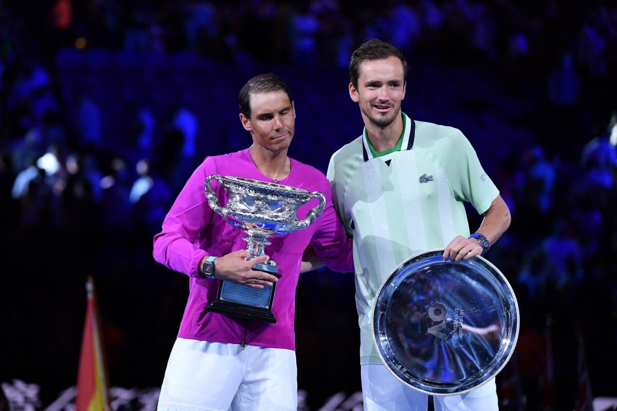 Photo Daniil Medvedev Rafael Nadal remporte l'Open d'Australie à Melbourne et décroche