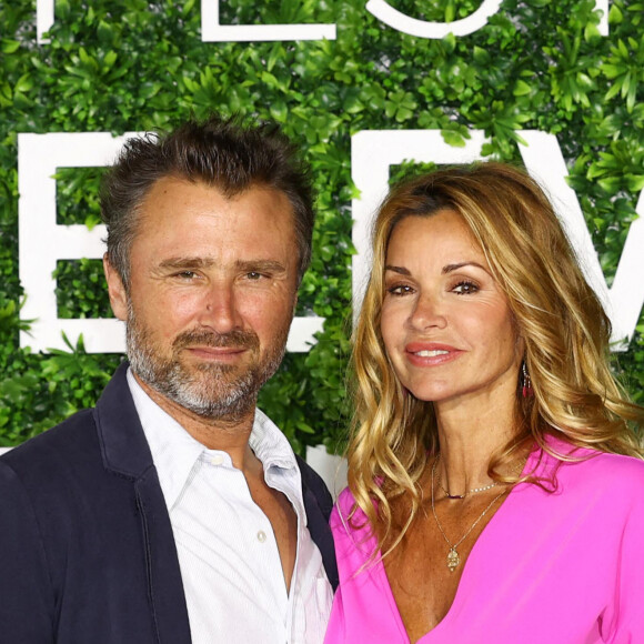 Alexandre Brasseur et Ingrid Chauvin au photocall de la série "Demain nous appartient" lors du 60ème Festival de Télévision de Monte-Carlo au Grimaldi Forum à Monaco, le 19 juin 2021. 