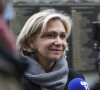 La candidate Les Républicains (LR) à la présidentielle 2022, Valérie Pécresse en déplacement au mémorial de Shoah à Paris, France, le 27 janvier 2022