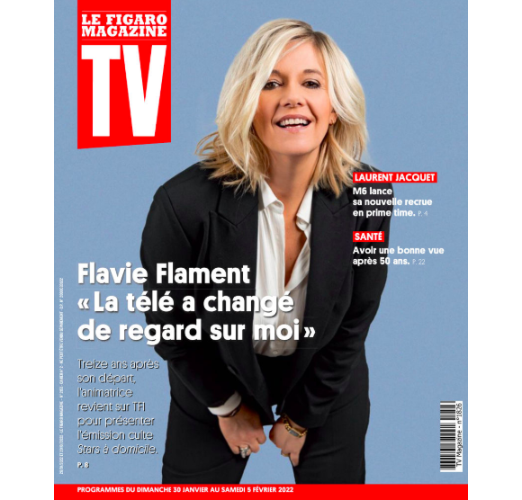 Couverture du magazine "TV Mag" du 31 janvier 2022