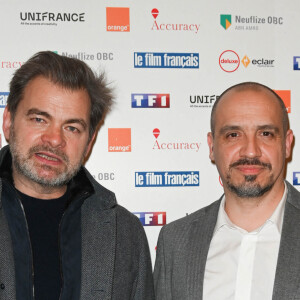 Clovis Cornillac et Alexandre Astier - 29ème cérémonie des Trophées du film français à l'hôtel Intercontinental à Paris le 1er février 2022. © Coadic Guirec/Bestimage
