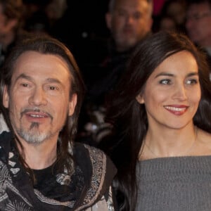 Florent Pagny, sa femme Azucena et leur fille Ael - 15eme edition des NRJ Music Awards a Cannes. Le 14 decembre 2013