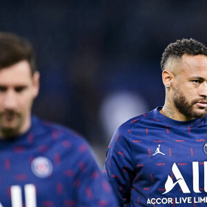 Neymar Jr (PSG) / Lionel Leo Messi (PSG) - Match de Ligue 1 Uber Eats Psg (2) - Lille(1) au Parc des Princes à Paris le 29 octobre 2021. © JB Autissier/PanoramicBestimage