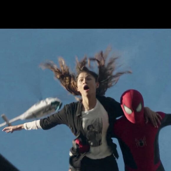 Tom Holland et Zendaya dans le film "Spider-Man : No way home".