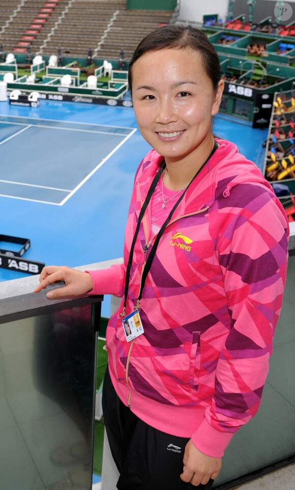 Peng Shuai (CHI) lors du Tournoi ATP de tennis d'Auckland, Nouvelle-Zélande le 31 décembre 2011. © Photosport /Panoramic/Bestimage