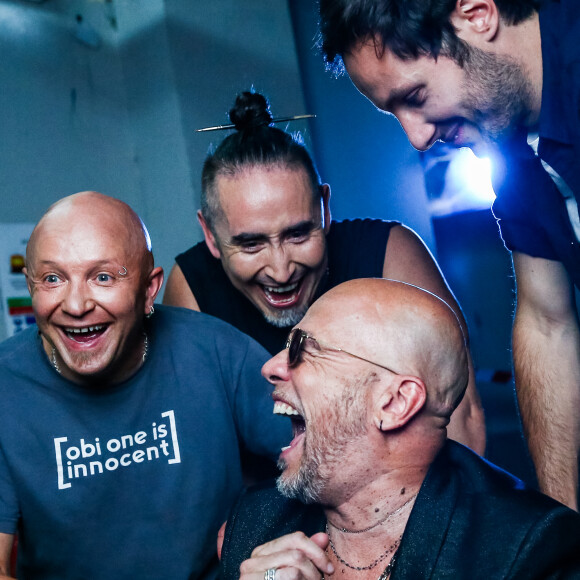Pascal Obispo, Tryo et Vianney - Backstage de l'émission "Tous ensemble pour la musique" pour la Fête de la musique à l'AccorHotels Arena à Paris, le 19 juin 2020. © Cyril Moreau / Veeren Ramsamy / Bestimage