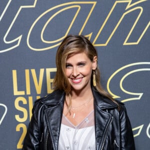 Ophélie Meunier (enceinte) - Photocall du défilé Etam Live Show 2021 à l'Opéra Garnier à Paris le 4 octobre 2021. © Tiziano Da Silva / Bestimage 